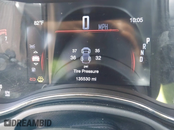 2019 Dodge Durango GT Plus with VIN 1C4RDHDG7KC645117, listed as a IAAI auction lot 42448233 with 135,530 mi miles and . Bid and sale history available at DreamBid. Image 7.