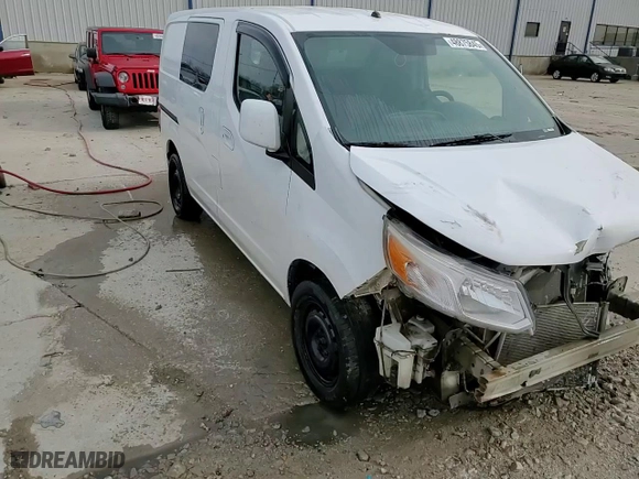 2015 Chevrolet City Express Cargo Van LS with VIN 3N63M0YN4FK723236, listed as a Copart auction lot 48875845 with 0 mi miles and Salvage Title. Bid and sale history available at carsss.com. Image 14.