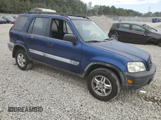 1999 Honda CR-V LX with VIN JHLRD2846XC017167, listed as a Copart auction lot 70187824 with 151,775 mi miles and Salvage Title. Bid and sale history available at carsss.com. Image 4.