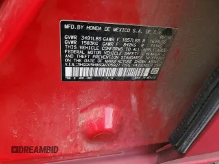 2016 Honda Fit EX-L with VIN 3HGGK5H86GM705927, listed as a Copart auction lot 49678245 with 98,546 mi miles and Salvage title. Bid and sale history available at DreamBid. Image 13.