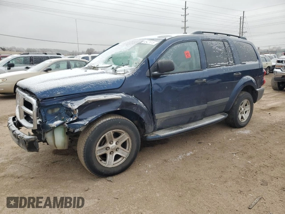 2006 Dodge Durango SXT with VIN 1D4HD38N56F170145, listed as a Copart auction lot 45421815 with Not provided miles and Salvage title. Bid and sale history available at DreamBid. Image 1.