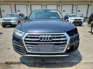 2018 Audi Q5 Premium Plus with VIN WA1BNAFY0J2173269, listed as a Copart auction lot 59921775 with 56,117 mi miles and Salvage title. Bid and sale history available at DreamBid. Image 5.