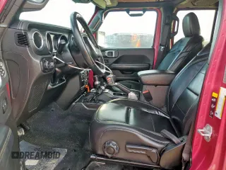 2022 Jeep Wrangler Unlimited Sahara z VIN 1C4HJXEN0NW106045, wystawiony jako Copart lot #61257055 z przebiegiem 104 937 mil mil oraz Szkoda całkowita • Salvage title. Historia ofert i sprzedaży dostępna na DreamBid. Obrazek 7.