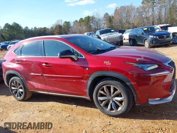 2015 Lexus NX 200t with VIN JTJYARBZ8F2013542, listed as a IAAI auction lot 41634471 with 106,026 mi miles. Bid and sale history available at carsss.com. Image 13.