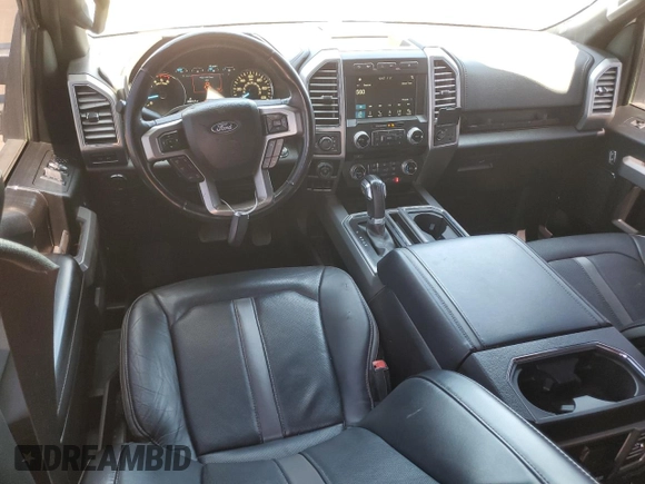 2018 Ford F-150 XL with VIN 1FTFW1E18JFC54246, listed as a Copart auction lot 60468305 with 89,814 mi miles and Salvage title. Bid and sale history available at DreamBid. Image 8.