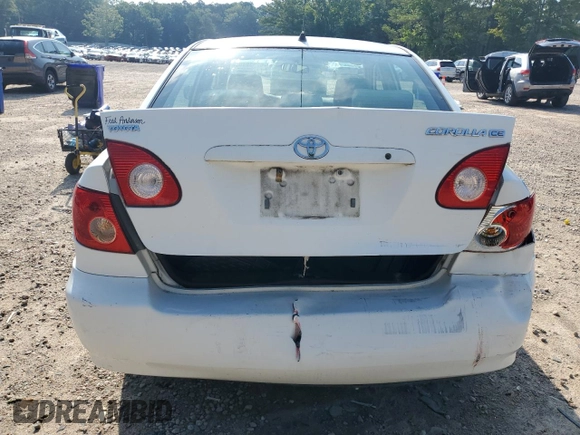 2005 Toyota Corolla CE with VIN 2T1BR32E45C446500, listed as a Copart auction lot 62859465 with 141,854 mi miles and Salvage title. Bid and sale history available at DreamBid. Image 6.