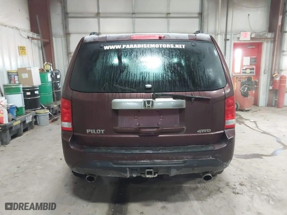 2012 Honda Pilot EX with VIN 5FNYF4H43CB503009, listed as a IAAI auction lot 41278744 with 208,606 mi miles. Bid and sale history available at carsss.com. Image 16.