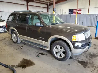 2005 Ford Explorer Eddie Bauer with VIN 1FMDU74E75UA91770, listed as a Copart auction lot 67545334 with 143,950 mi miles and Salvage title. Bid and sale history available at DreamBid. Image 4.