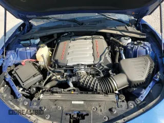 2022 Chevrolet Camaro LT1 with VIN 1G1FE1R73N0133675, listed as a Copart auction lot 46100305 with 0 mi miles and Salvage Title. Bid and sale history available at carsss.com. Image 11.