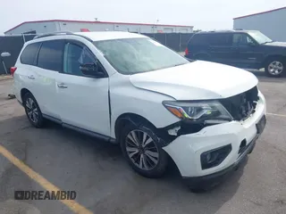 2017 Nissan Pathfinder SV with VIN 5N1DR2MN7HC685340, listed as a IAAI auction lot 42253141 with 166,267 mi miles and . Bid and sale history available at DreamBid. Image 1.