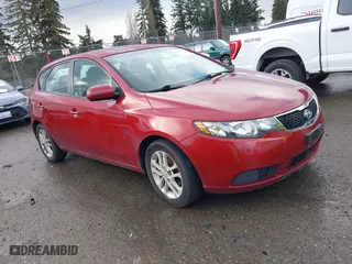 2011 Kia Forte 5-Door EX with VIN KNAFU5A23B5325174, listed as a IAAI auction lot 41659348 with 83,079 mi miles. Bid and sale history available at carsss.com. Image 1.