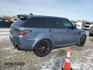 2018 Land Rover Range Rover Sport with VIN SALWR2RE6JA813535, listed as a Copart auction lot 45714515 with 108,540 mi miles and Clean Title. Bid and sale history available at carsss.com. Image 3.