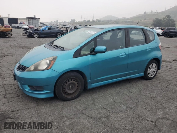 2012 Honda Fit Sport with VIN JHMGE8H50CC005800, listed as a Copart auction lot 53135995 with 212,902 mi miles and Clean Title. Bid and sale history available at carsss.com. Image 1.