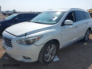 2015 Infiniti QX60 with VIN 5N1AL0MN7FC522984, listed as a IAAI auction lot 40033598 with 142,976 mi miles. Bid and sale history available at carsss.com. Image 2.