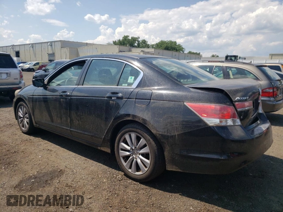 2011 Honda Accord EX with VIN 1HGCP2F77BA017840, listed as a Copart auction lot 62904745 with 121,104 mi miles and Salvage title. Bid and sale history available at DreamBid. Image 2.