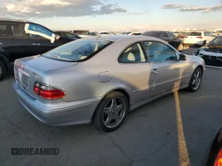 2002 Mercedes-Benz CLK 320/430 with VIN WDBLJ65G62T107394, listed as a Copart auction lot 81187064 with 180,051 mi miles and Salvage Title. Bid and sale history available at DreamBid. Image 3.