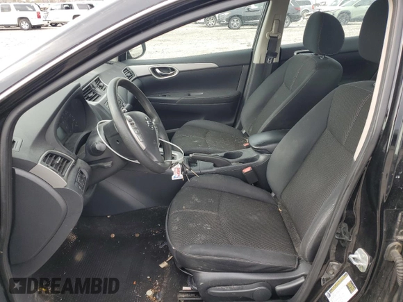 2015 Nissan Sentra SV with VIN 3N1AB7AP4FY331104, listed as a Copart auction lot 52337765 with 145,243 mi miles and Salvage Title. Bid and sale history available at carsss.com. Image 7.