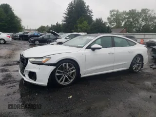 2021 Audi A7 с VIN WAUVPBF29MN039021, выставлен на аукционе Copart как лот 58377295 с пробегом 38 153 миль миль и Списание • Salvage title. История ставок и продаж доступна на DreamBid. Изображение 1.