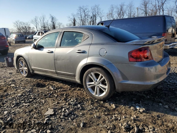 2012 Dodge Avenger SXT Plus with VIN 1C3CDZEG1CN264612, listed as a Copart auction lot 48738615 with 126,058 mi miles and Clean Title. Bid and sale history available at carsss.com. Image 2.