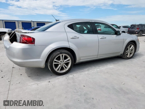 2012 Dodge Avenger SXT with VIN 1C3CDZCB7CN183153, listed as a Copart auction lot 63293725 with 122,681 mi miles and Salvage title. Bid and sale history available at DreamBid. Image 3.