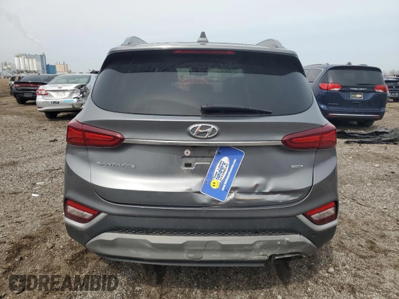 2019 Hyundai Santa Fe Ultimate z VIN 5NMS5CAD7KH001629, wystawiony jako Copart lot #50974415 z przebiegiem 197 585 mil mil oraz Szkoda całkowita • Salvage title. Historia ofert i sprzedaży dostępna na DreamBid. Obrazek 6.