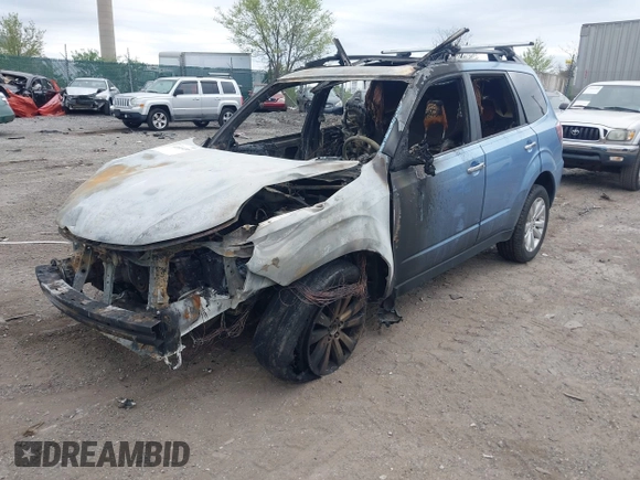 2011 Subaru Forester 2.5X Premium with VIN JF2SHADC2BH707392, listed as a IAAI auction lot 42049218 with 1 mi miles. Bid and sale history available at carsss.com. Image 2.