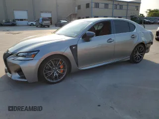 2016 Lexus GS F with VIN JTHBP1BL1GA001985, listed as a Copart auction lot 66728014 with 68,200 mi miles and Salvage Title. Bid and sale history available at carsss.com. Image 1.