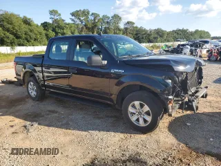 2020 Ford F-150 XL with VIN 1FTEW1CB1LFC11376, listed as a Copart auction lot 72319174 with 49,891 mi miles and Salvage Title. Bid and sale history available at carsss.com. Image 4.