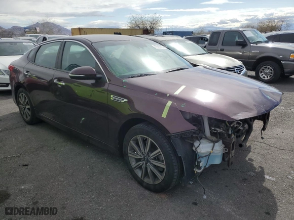 2019 Kia Optima S with VIN 5XXGT4L34KG353216, listed as a Copart auction lot 47810815 with 35,874 mi miles and Salvage Title. Bid and sale history available at carsss.com. Image 4.