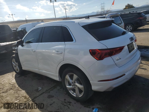 2019 Audi Q3 Premium with VIN WA1AECF37K1075925, listed as a Copart auction lot 42928893 with 41,726 mi miles and . Bid and sale history available at DreamBid. Image 2.
