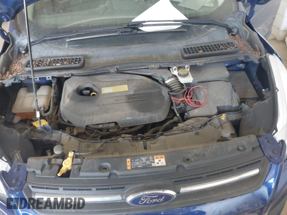 2014 Ford Escape SE with VIN 1FMCU0GX2EUB60350, listed as a IAAI auction lot 42159803 with 109,601 mi miles. Bid and sale history available at carsss.com. Image 10.