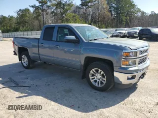 2015 Chevrolet Silverado 1500 LT with VIN 1GCVKREC3FZ411968, listed as a Copart auction lot 48441335 with 102,801 mi miles and Clean Title. Bid and sale history available at carsss.com. Image 4.