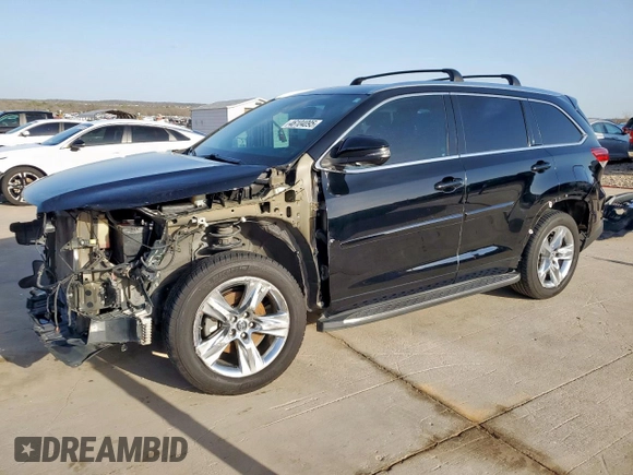 2018 Toyota Highlander Limited with VIN 5TDYZRFH0JS277515, listed as a Copart auction lot 46104095 with 116,848 mi miles and Clean title. Bid and sale history available at DreamBid. Image 1.