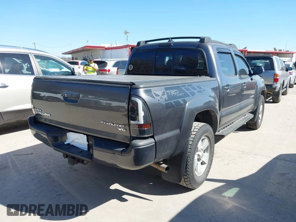 2014 Toyota Tacoma PreRunner with VIN 5TFJU4GN3EX057731, listed as a IAAI auction lot 41703750 with 110,321 mi miles. Bid and sale history available at carsss.com. Image 4.