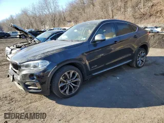 2015 BMW X6 xDrive35i with VIN 5UXKU2C56F0F96211, listed as a Copart auction lot 41745925 with 51,993 mi miles and Non Repairable. Bid and sale history available at carsss.com. Image 1.