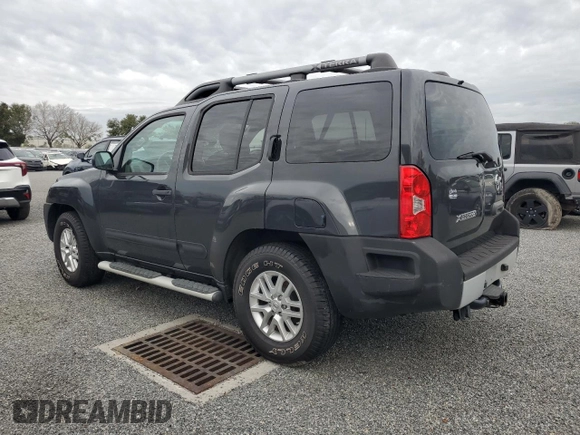 2015 Nissan Xterra S with VIN 5N1AN0NU4FN653388, listed as a Copart auction lot 81036504 with Not Provided miles and Salvage Title. Bid and sale history available at DreamBid. Image 2.