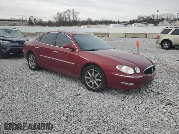 2007 Buick LaCrosse CXS with VIN 2G4WE587271191439, listed as a Copart auction lot 43960075 with 79,809 mi miles and Salvage Title. Bid and sale history available at carsss.com. Image 4.