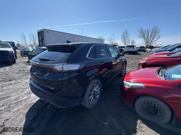 2018 Ford Edge Titanium with VIN 2FMPK4K93JBB82302, listed as a Copart auction lot 51782135 with 208,916 mi miles and Salvage Title. Bid and sale history available at carsss.com. Image 4.