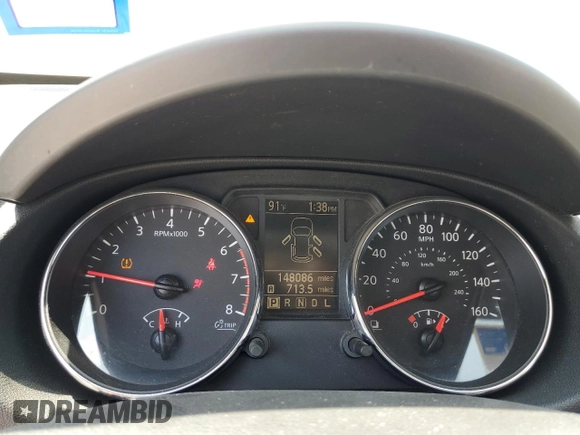 2013 Nissan Rogue S with VIN JN8AS5MT9DW501170, listed as a Copart auction lot 53796655 with 148,086 mi miles and Salvage Title. Bid and sale history available at DreamBid. Image 9.