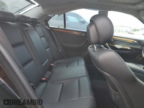 2007 Mercedes-Benz C 230 Sport with VIN WDBRF52HX7F909181, listed as a Copart auction lot 56762685 with 169,085 mi miles and Salvage title. Bid and sale history available at DreamBid. Image 10.