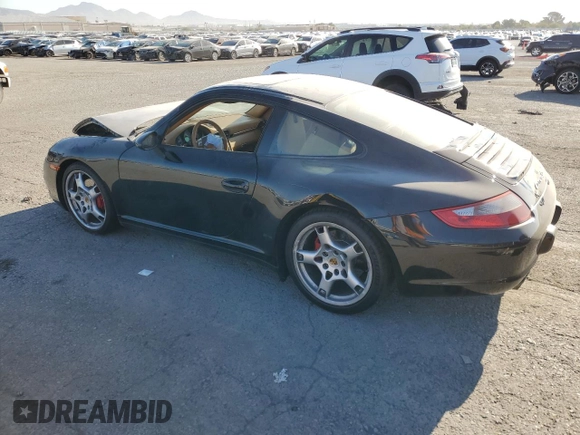 2007 Porsche 911 Carrera S with VIN WP0AB29947S732562, listed as a Copart auction lot 70204824 with 87,119 mi miles and Salvage Title. Bid and sale history available at carsss.com. Image 2.
