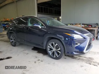 2017 Lexus RX 450h with VIN 2T2BGMCA8HC015634, listed as a Copart auction lot 61987015 with 50,395 mi miles and Salvage title. Bid and sale history available at DreamBid. Image 4.