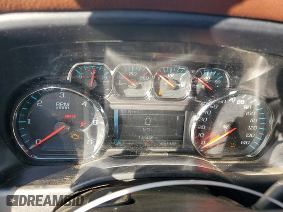 2016 Chevrolet Silverado 1500 High Country with VIN 3GCUKTEC0GG227100, listed as a Copart auction lot 48562765 with 146,466 mi miles and Salvage Title. Bid and sale history available at DreamBid. Image 9.