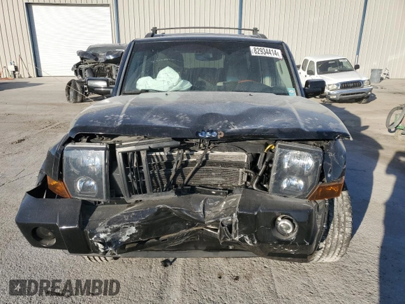 2007 Jeep Commander Overland with VIN 1J8HG68217C619277, listed as a Copart auction lot 82934414 with 136,282 mi miles and Salvage title. Bid and sale history available at DreamBid. Image 5.