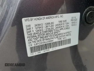 2018 Acura MDX z VIN 5J8YD3H39JL008994, wystawiony jako Copart lot #44883425 z przebiegiem 75 836 mil mil oraz Szkoda całkowita • Salvage title. Historia ofert i sprzedaży dostępna na DreamBid. Obrazek 13.