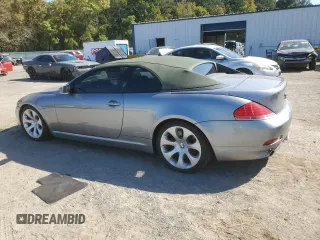 2007 BMW 6 Series 650i with VIN WBAEK13507CN84175, listed as a Copart auction lot 77630924 with 113,373 mi miles and Salvage Title. Bid and sale history available at carsss.com. Image 2.