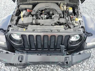 2021 Jeep Wrangler Unlimited Sahara с VIN 1C4HJXEG2MW729537, выставлен на аукционе Copart как лот 57131645 с пробегом 49 179 миль миль и Списание • Salvage title. История ставок и продаж доступна на DreamBid. Изображение 11.