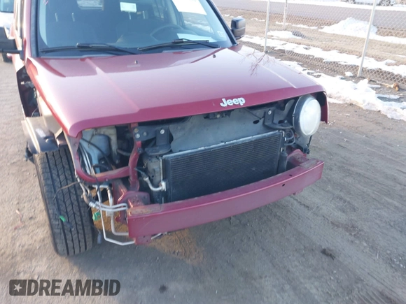 2013 Jeep Patriot Sport with VIN 1C4NJRBB5DD108697, listed as a IAAI auction lot 41374016 with 110,276 mi miles and . Bid and sale history available at carsss.com. Image 6.