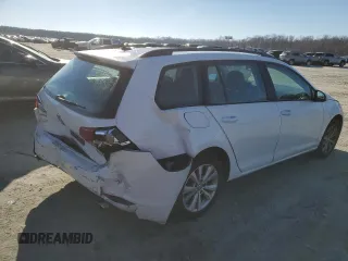 2017 Volkswagen Golf SportWagen S with VIN 3VW017AU8HM530472, listed as a Copart auction lot 85958624 with 155,081 mi miles and Salvage Title. Bid and sale history available at carsss.com. Image 3.