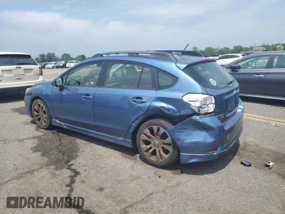 2014 Subaru Impreza Special Sports Limited with VIN JF1GPAR69E8282869, listed as a Copart auction lot 62980425 with 45,289 mi miles and Salvage title. Bid and sale history available at DreamBid. Image 2.